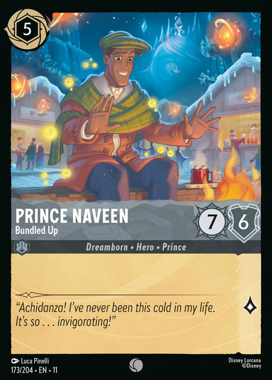 Prince Naveen - Bundled Up - Winterspell 173/204