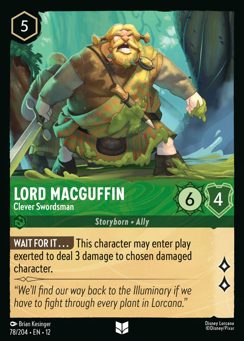 Lord MacGuffin - Clever Swordsman - Wilds Unknown 78/204