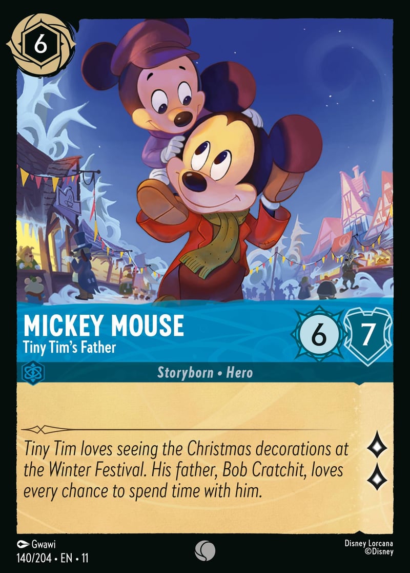 Mickey Mouse - Tiny Tim's Father - Winterspell 140/204