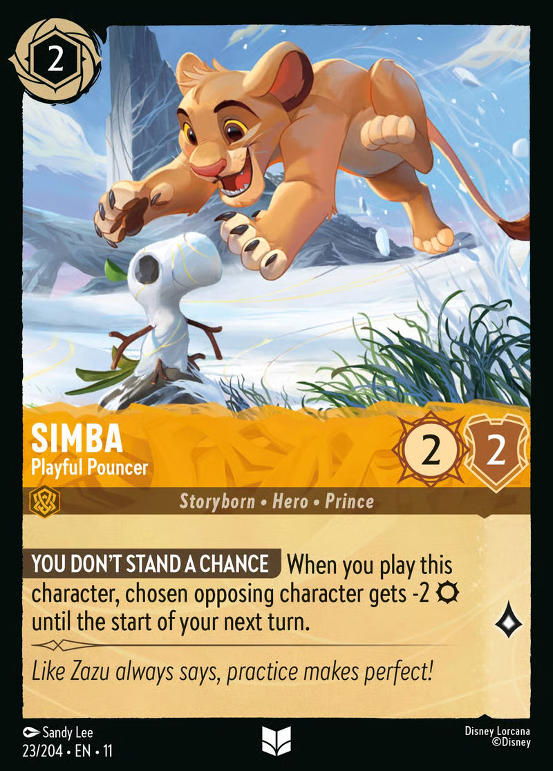 Simba - Playful Pouncer - Winterspell 23/204
