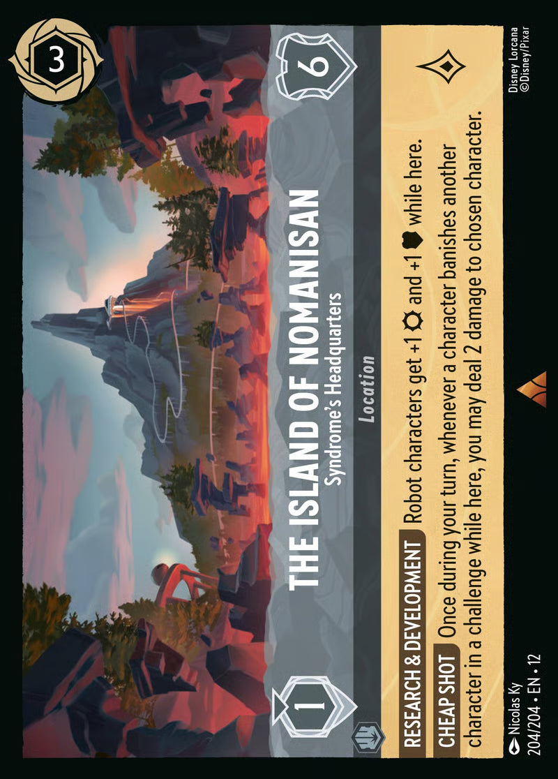 The Island of Nomanisan - Syndrome's Headquarters - Wilds Unknown 204/204