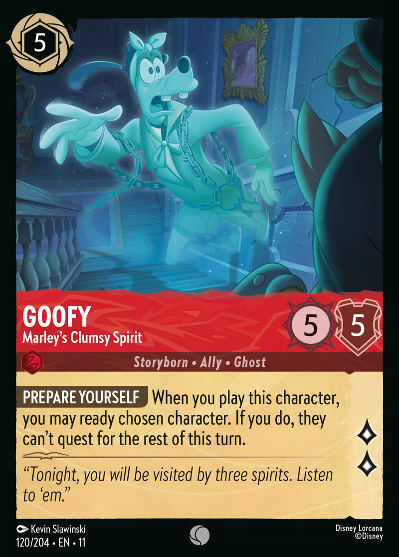 Goofy - Marley's Clumsy Spirit - Winterspell 120/204