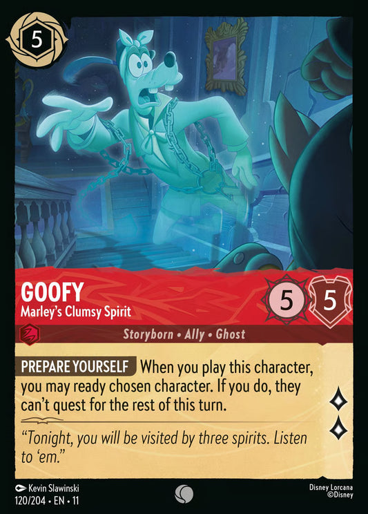 Goofy - Marley's Clumsy Spirit - Winterspell 120/204