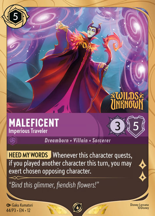 Maleficent - Imperious Traveler - Wilds Unknown 44/P3
