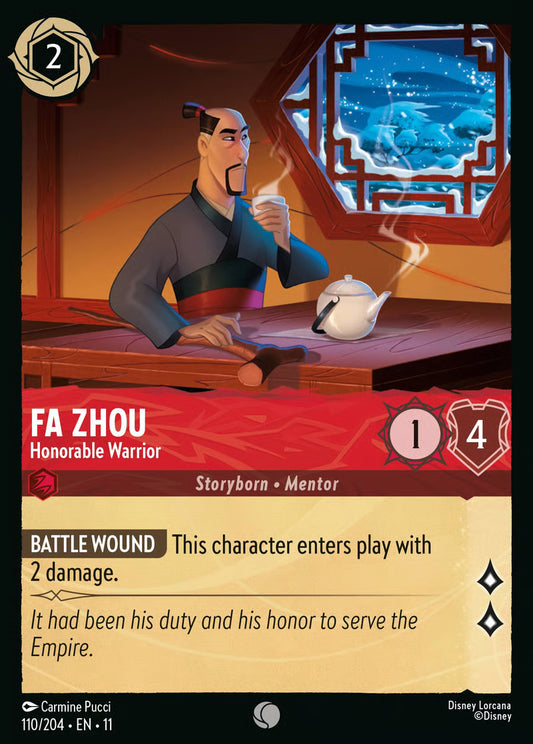 Fa Zhou - Honorable Warrior - Winterspell 110/204