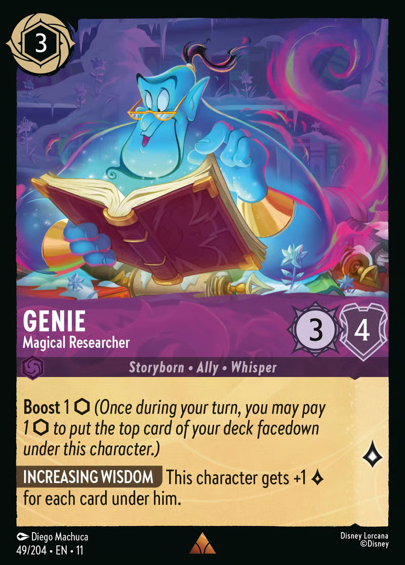 Genie - Magical Researcher - Winterspell 49/204