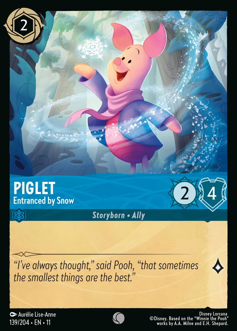 Piglet - Entranced by Snow - Winterspell 139/204