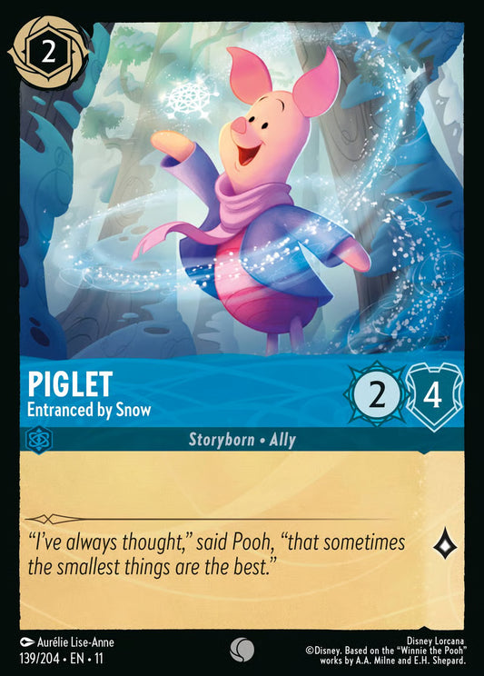 Piglet - Entranced by Snow - Winterspell 139/204