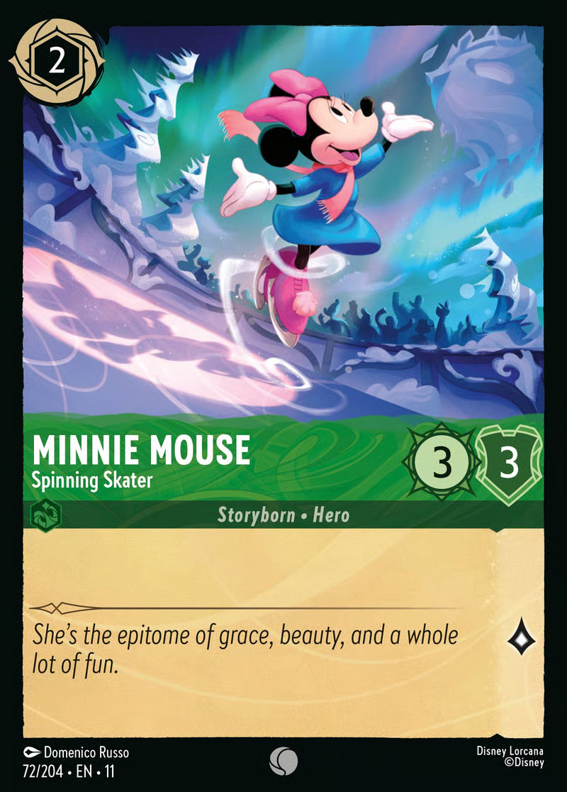 Minnie Mouse - Spinning Skater - Winterspell 72/204