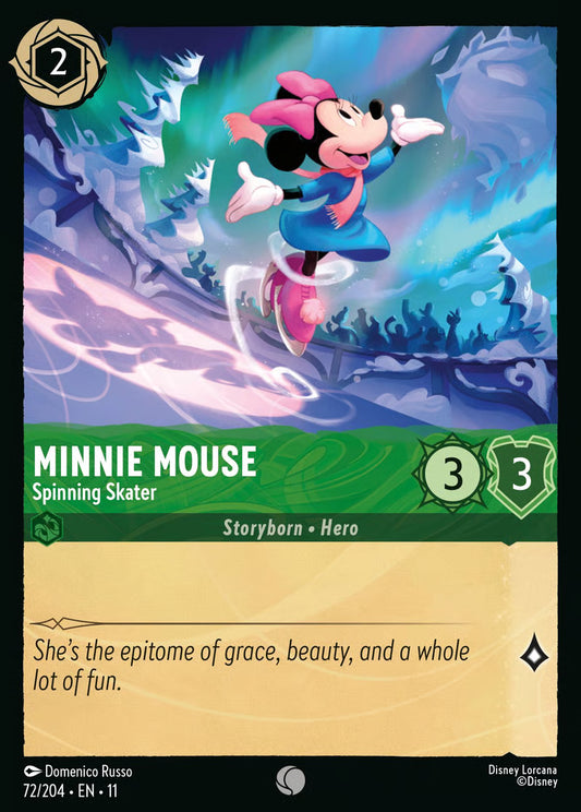Minnie Mouse - Spinning Skater - Winterspell 72/204