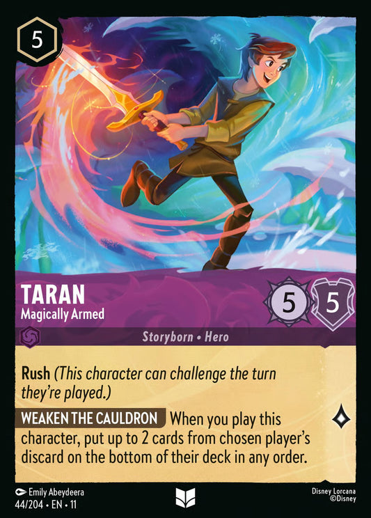 Taran - Magically Armed - Winterspell 44/204
