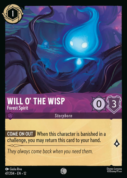 Will o' the Wisp - Forest Spirit - Wilds Unknown 47/204