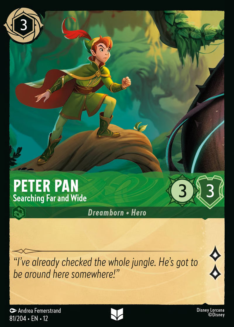 Peter Pan - Searching Far and Wide - Wilds Unknown 81/204