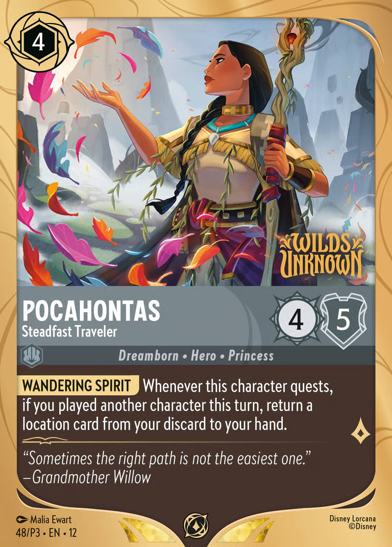 Pocahontas - Steadfast Traveler - Wilds Unknown 48/P3