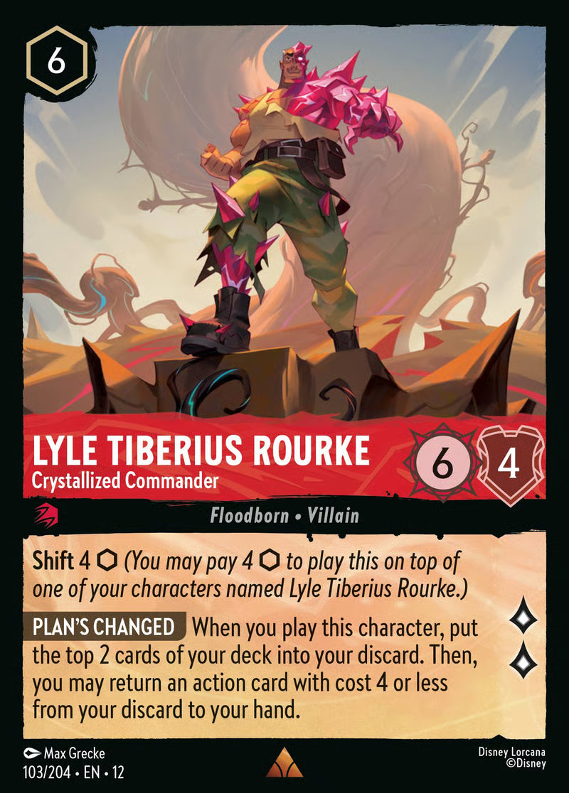 Lyle Tiberius Rourke - Crystallized Commander - Wilds Unknown 103/204