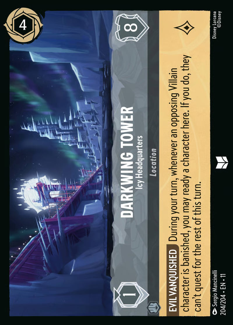 Darkwing Tower - Icy Headquarters - Winterspell 204/204