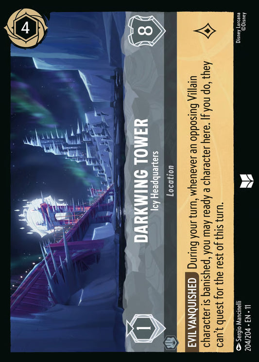 Darkwing Tower - Icy Headquarters - Winterspell 204/204