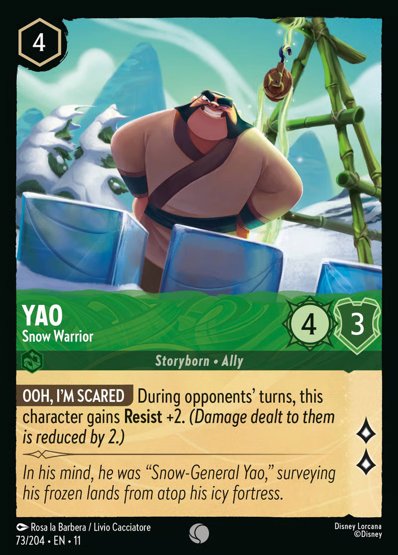 Yao - Snow Warrior - Winterspell 73/204