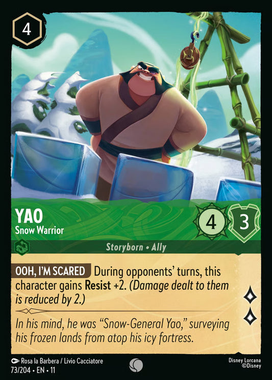 Yao - Snow Warrior - Winterspell 73/204