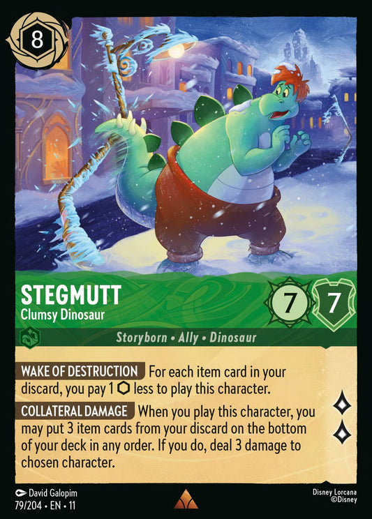 Stegmutt - Clumsy Dinosaur - Winterspell 79/204