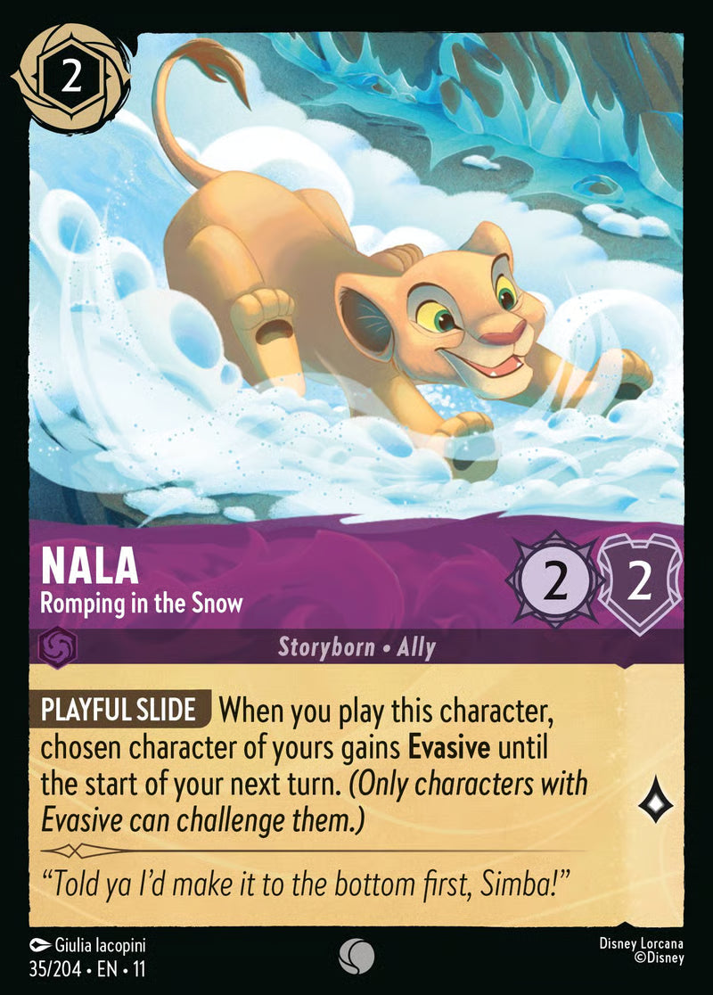 Nala - Romping in the Snow - Winterspell 35/204