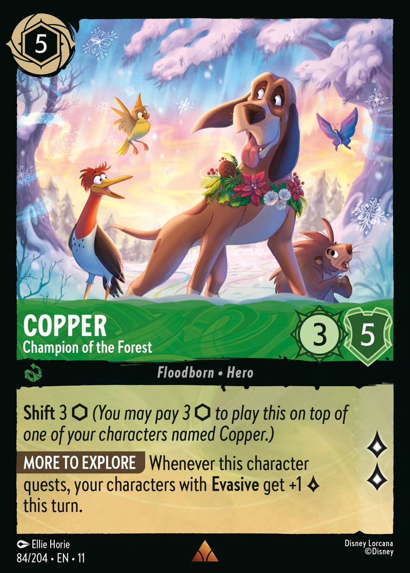 Copper - Champion of the Forest - Winterspell 84/204