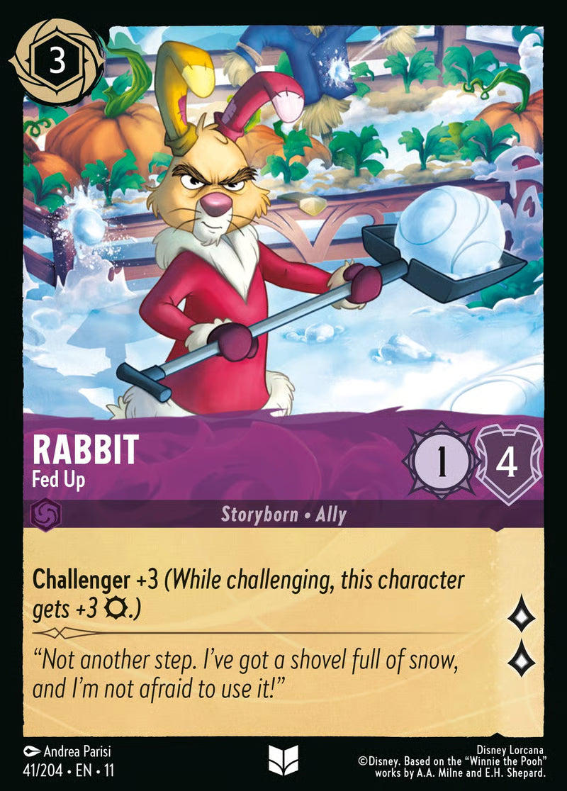 Rabbit - Fed Up - Winterspell 41/204