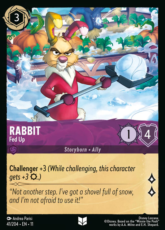 Rabbit - Fed Up - Winterspell 41/204