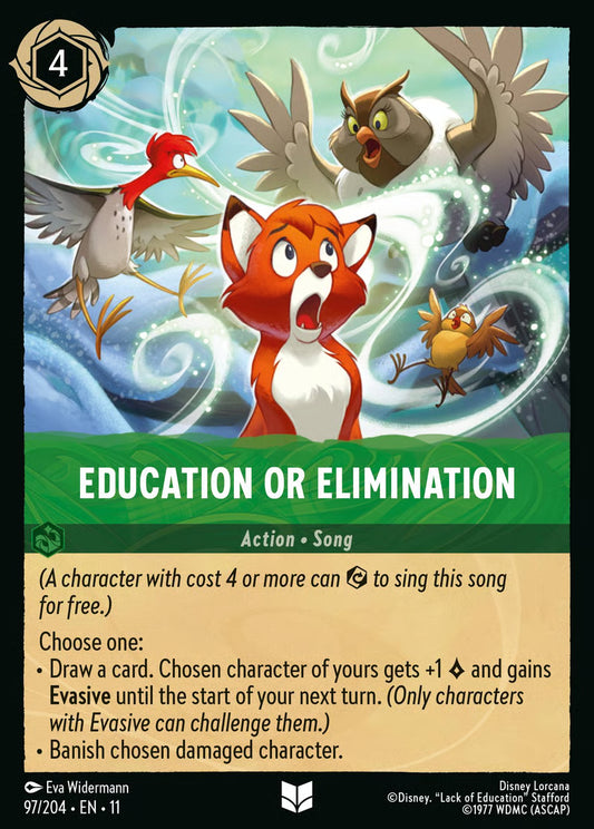 Education or Elimination - Winterspell 97/204