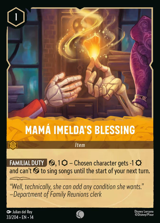 Mamá Imelda's Blessing - 33/204 - Common (Hyperia City)