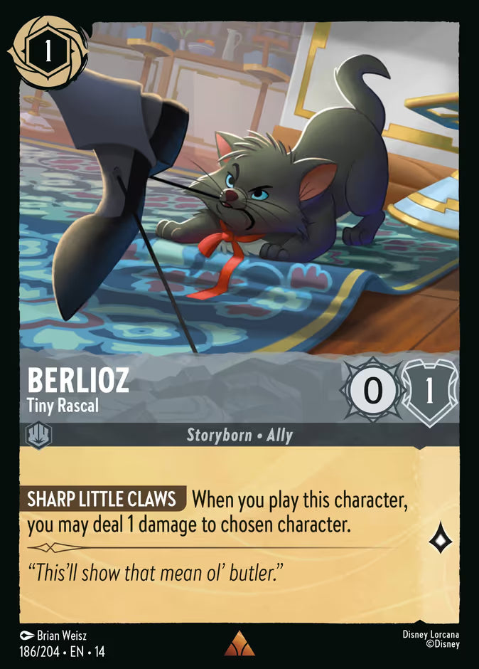 Berlioz - Tiny Rascal - 186/204 - Rare (Hyperia City)