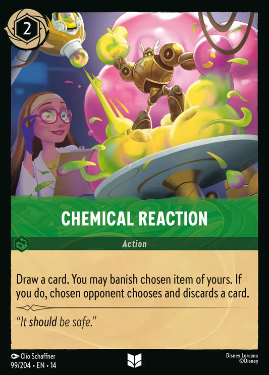Chemical Reaction - 99/204 - Uncommon (Hyperia City)