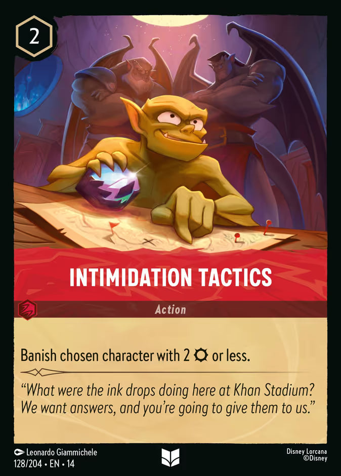 Intimidation Tactics - 128/204 - Uncommon (Hyperia City)