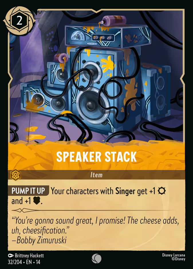 Speaker Stack - 32/204 - Common (Hyperia City)