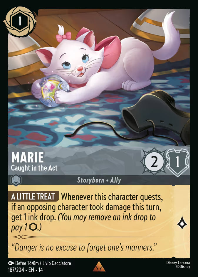 Marie - Caught in the Act - 187/204 - Rare (Hyperia City)