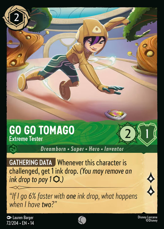 Go Go Tomago - Extreme Tester - 72/204 - Common (Hyperia City)