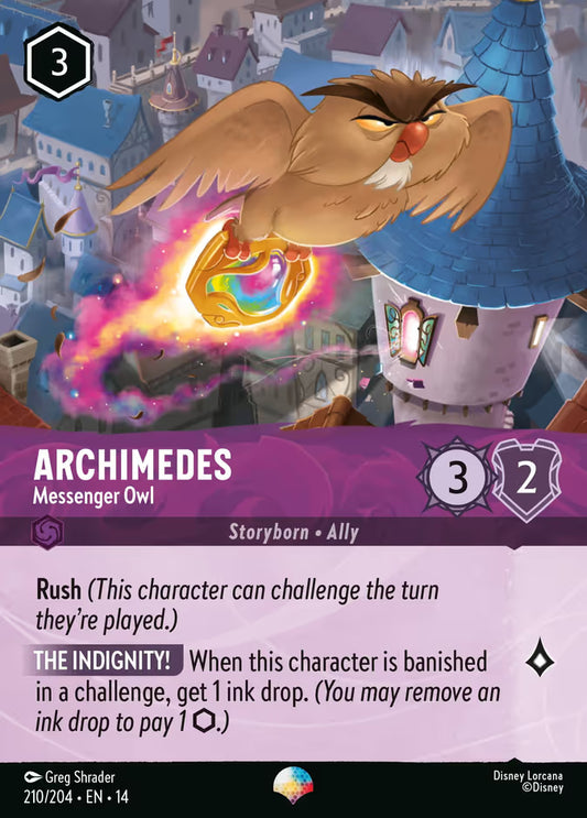 Archimedes - Messenger Owl - 210 - Epic Foil (Hyperia City)