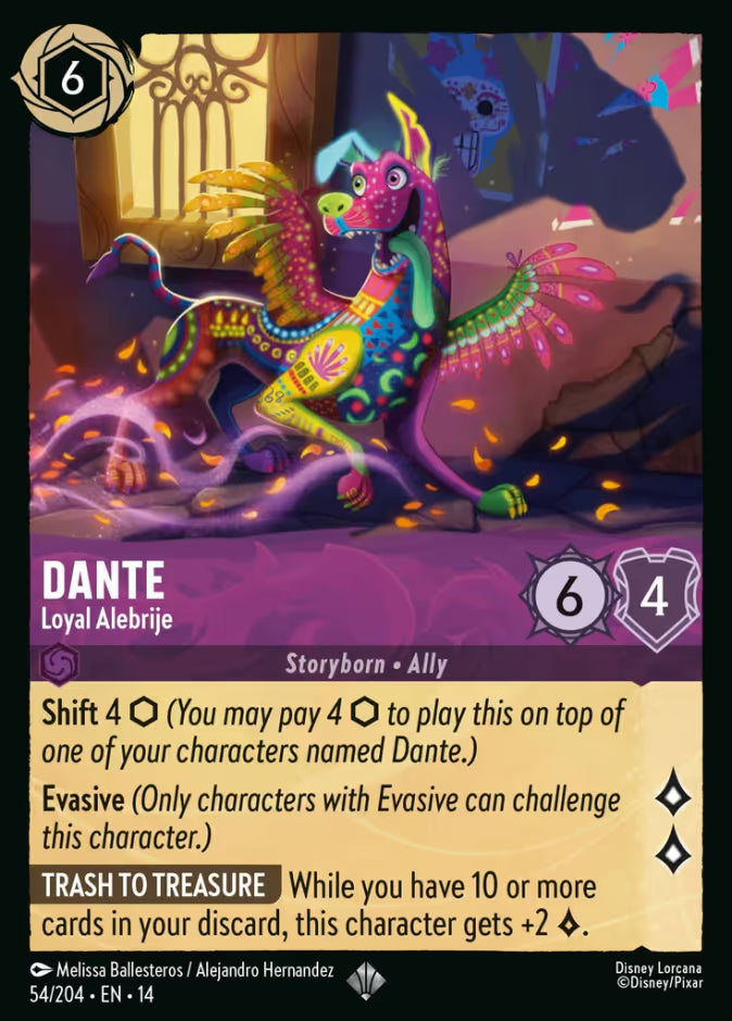 Dante - Loyal Alebrije - 54/204 - Super Rare (Hyperia City)