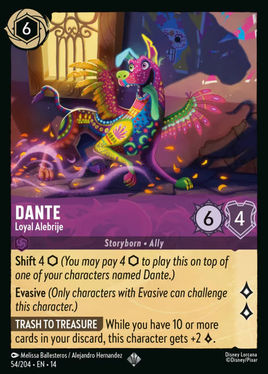 Dante - Loyal Alebrije - 54/204 - Super Rare (Hyperia City)