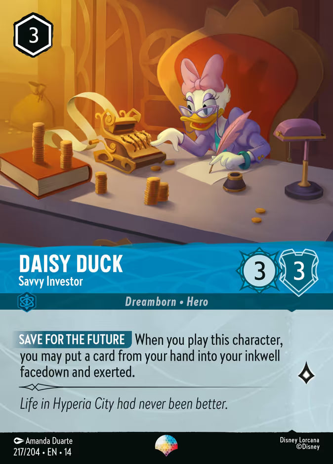 Daisy Duck - Savvy Investor - 217 - Epic Foil (Hyperia City)