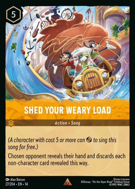 Shed Your Weary Load - 27/204 - Rare (Hyperia City)