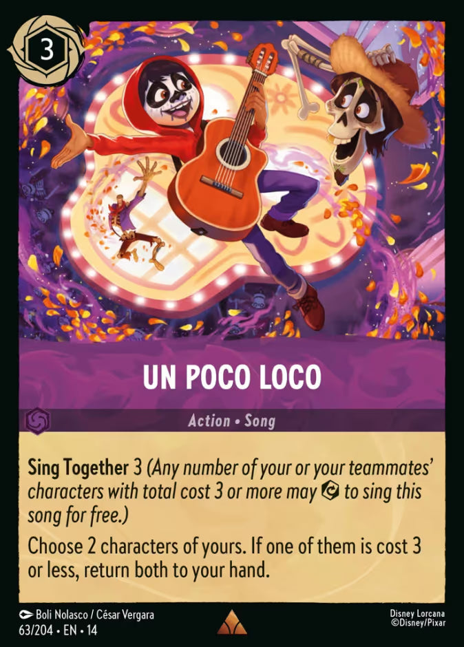 Un Poco Loco - 63/204 - Rare (Hyperia City)