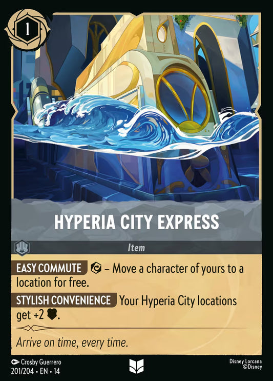 Hyperia City Express - 201/204 - Uncommon (Hyperia City)
