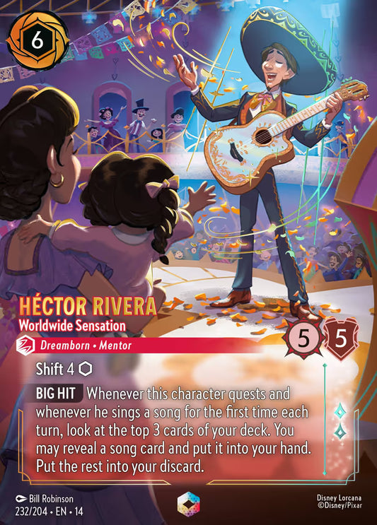 Héctor Rivera - Worldwide Sensation - 232 - Enchanted Foil (Hyperia City)