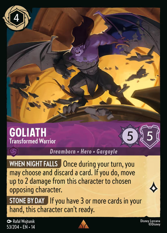 Goliath - Transformed Warrior - 53/204 - Rare (Hyperia City)
