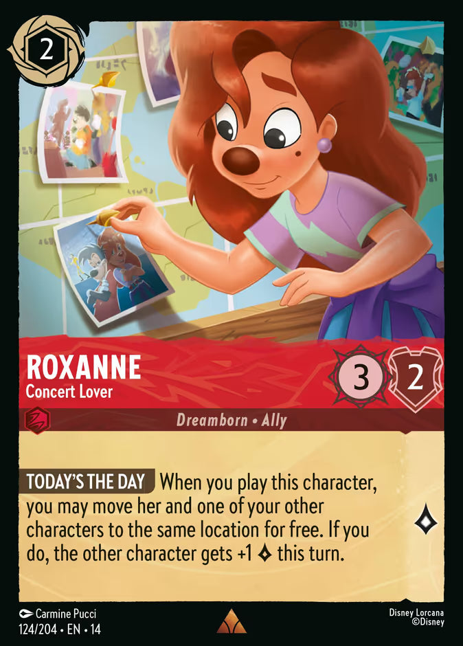 Roxanne - Concert Lover - 124/204 - Rare (Hyperia City)