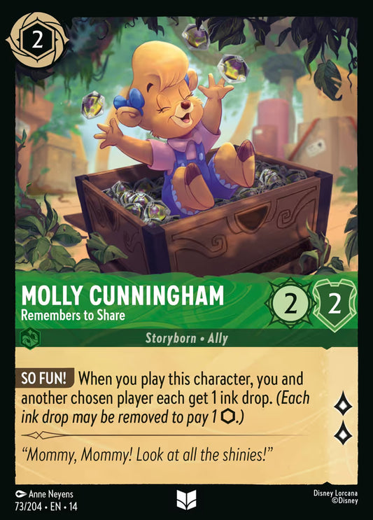 Molly Cunningham - Remembers to Share - 73/204 - Uncommon (Hyperia City)