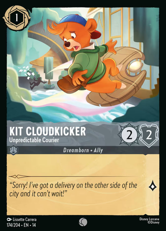 Kit Cloudkicker - Unpredictable Courier - 174/204 - Common (Hyperia City)