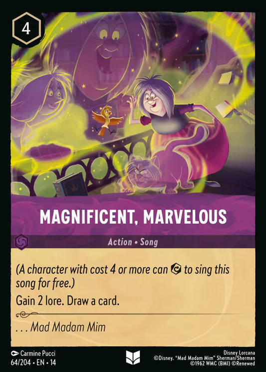 Magnificent, Marvelous - 64/204 - Uncommon (Hyperia City)