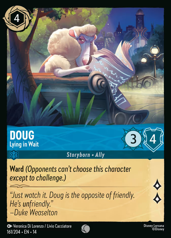 Doug - Lying in Wait - 161/204 - Common (Hyperia City)